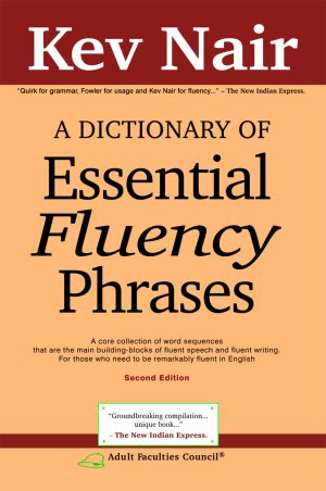 Book Cover - A Dictionary of Essential Fluency Phrases